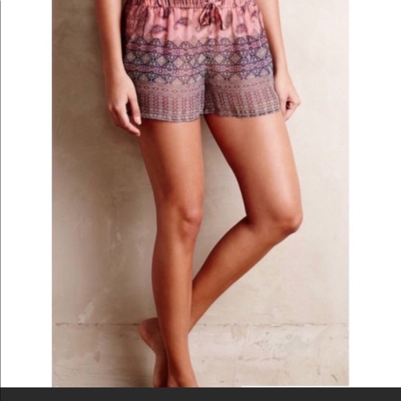 Gypsy 05 silk print swim suit cover up shorts